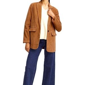b. Young BYDanna Toasted Coconut Corduroy Jacket